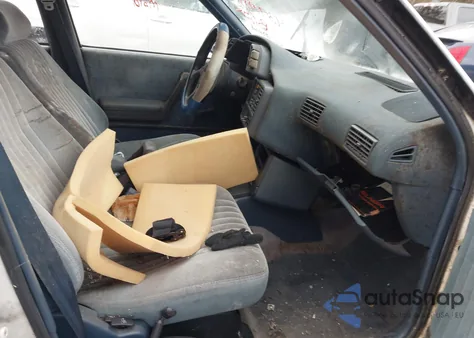 1989 Pontiac Sunbird Le from USA, damaged, VIN 1G2JB51K7K7609810